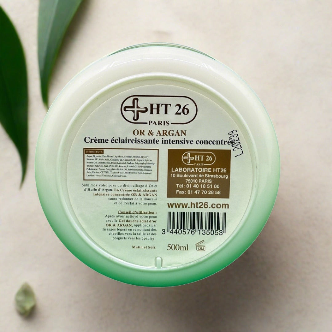 Or Argan Intensive Concentrated Decolorizing Cream 500Ml - Premium Beauty Product