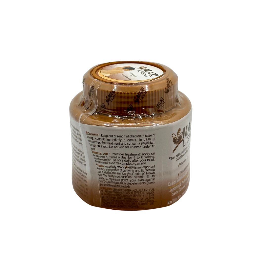 Maxi Light Purifying Body Creme Small 11 1 Oz - Premium Beauty Product