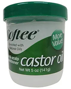 Softee Castor oil Hair & Scalp Conditioner 5 oz - Premium Beauty Product
