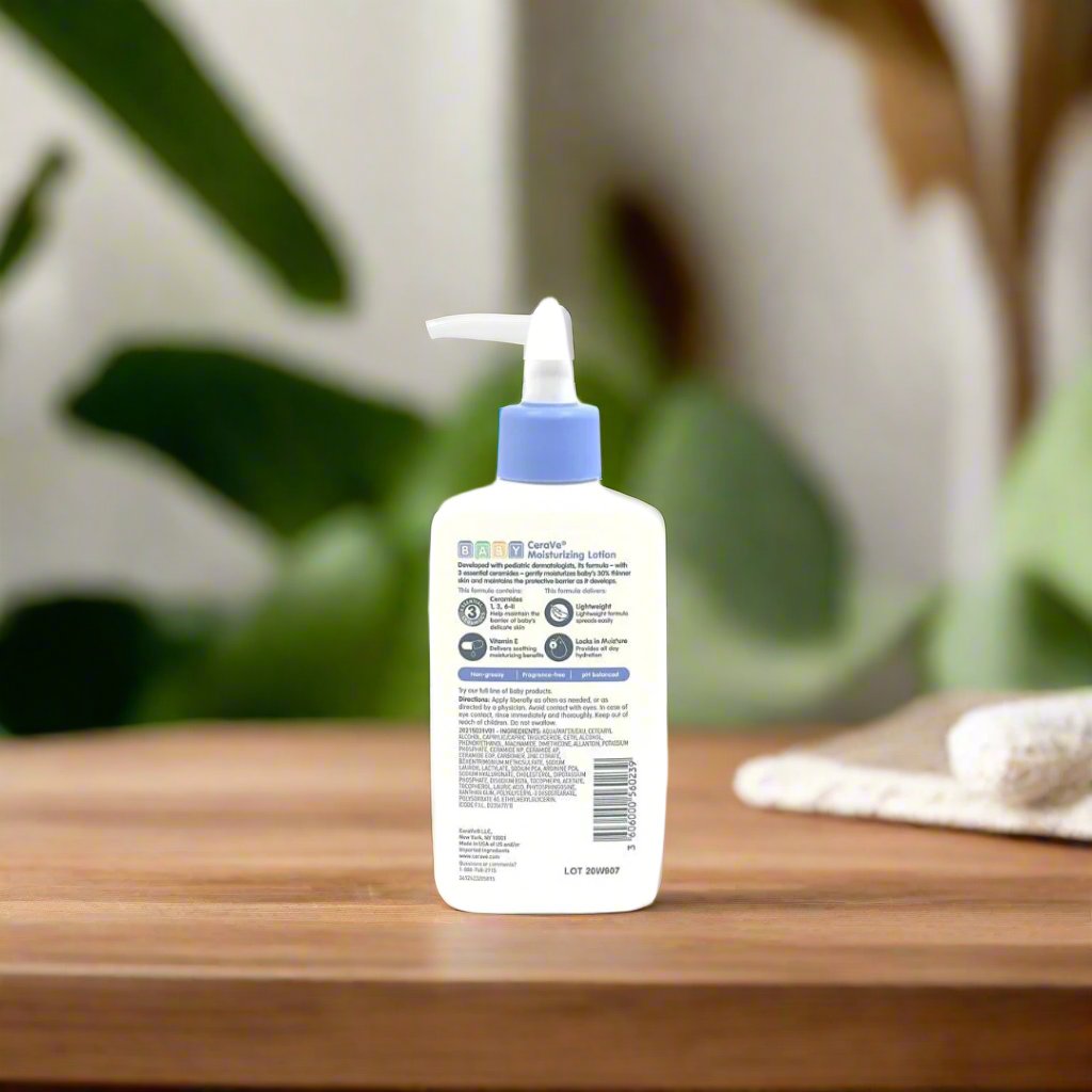 Cerave Baby Moisturizing Lotion 8Oz Pump Ceramides - Premium Beauty Product