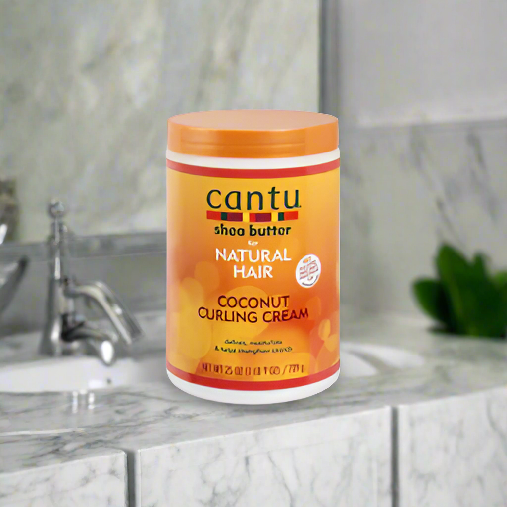 Cantu Shea Butter for Natural Hair Coconut Curling Cream 25o - Premium Beauty Product