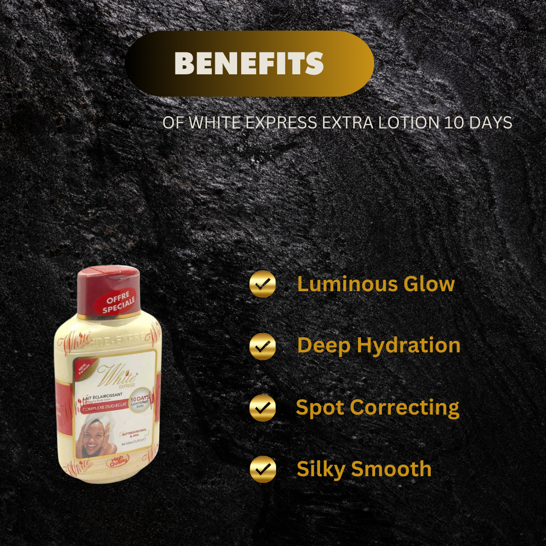 White Express Extra Lotion 10 Days 16 9 Oz - Premium Beauty Product