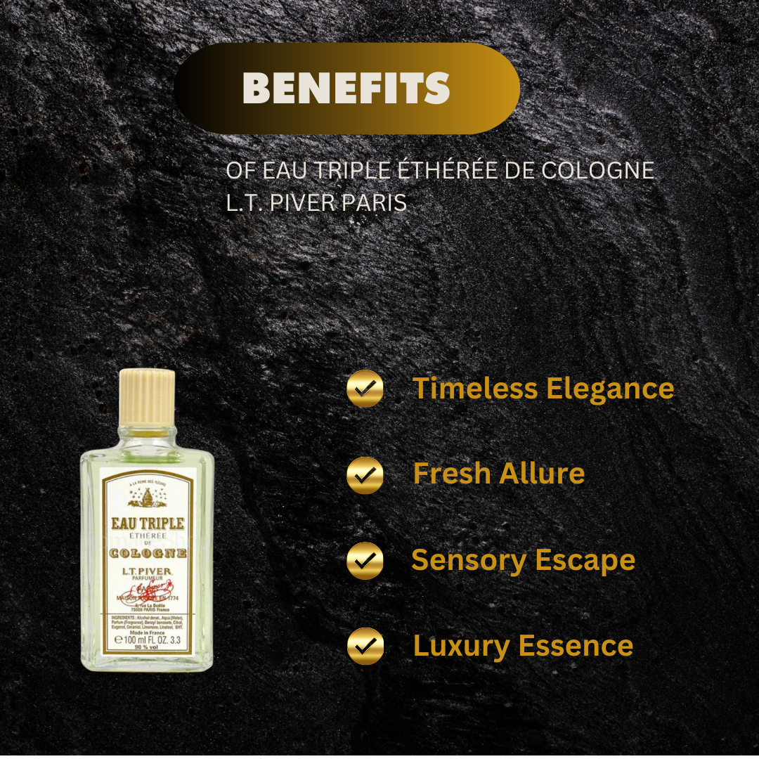 Eau Triple Etheree De Cologne L T Piver Paris 100Ml - Premium Beauty Product