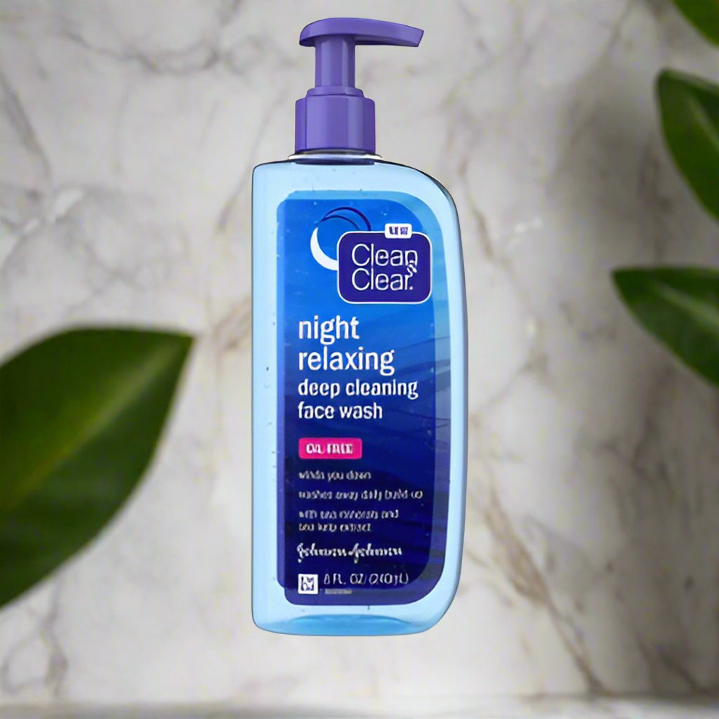 Clean Clear Night Relaxing Deep Cleaning Face Wash Oil Free  - Premium Beauty Product