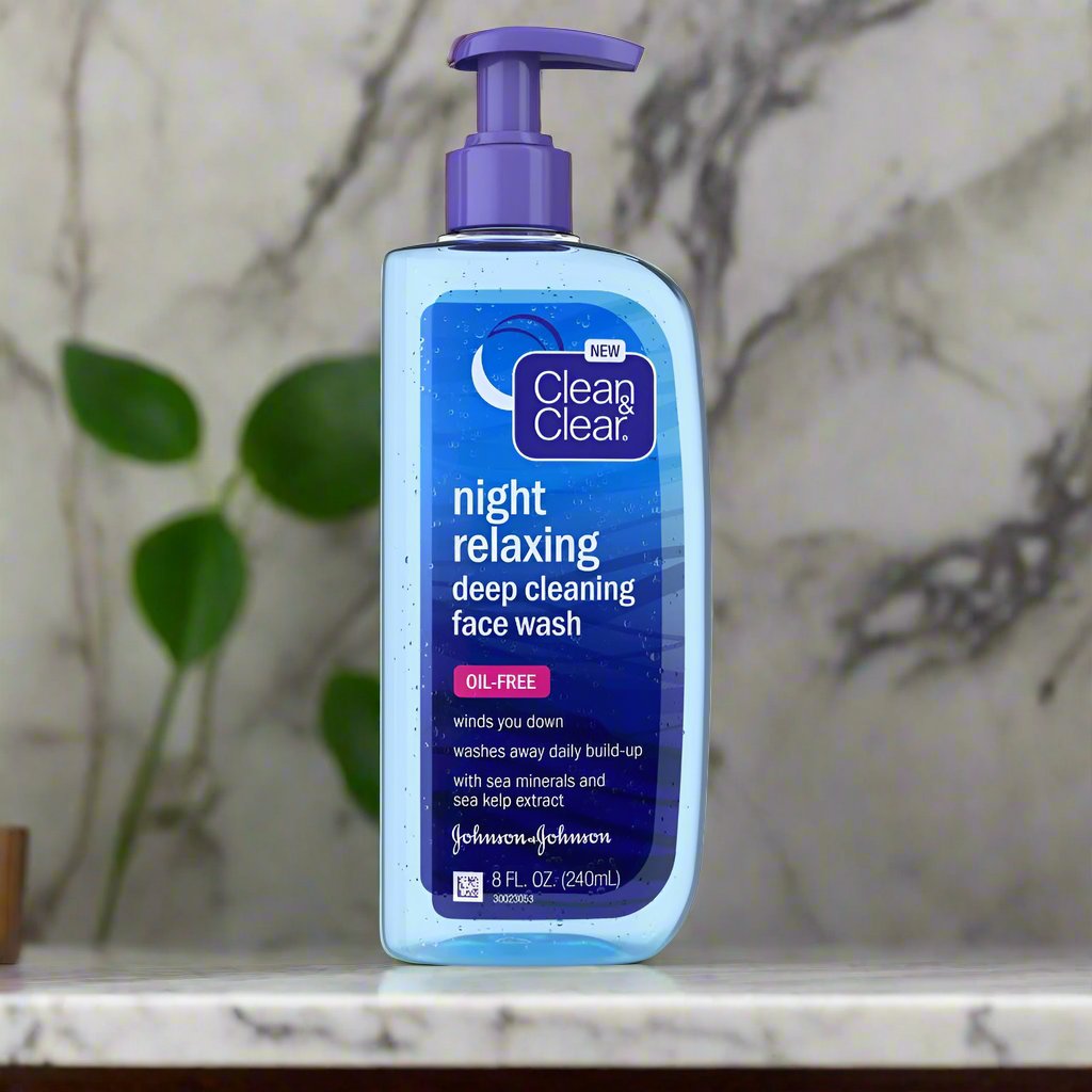 Clean Clear Night Relaxing Deep Cleaning Face Wash Oil Free  - Premium Beauty Product