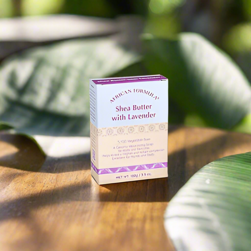 African Formula Shea Butter with Lavender Soap 3.5 oz - Premium Beauty Product