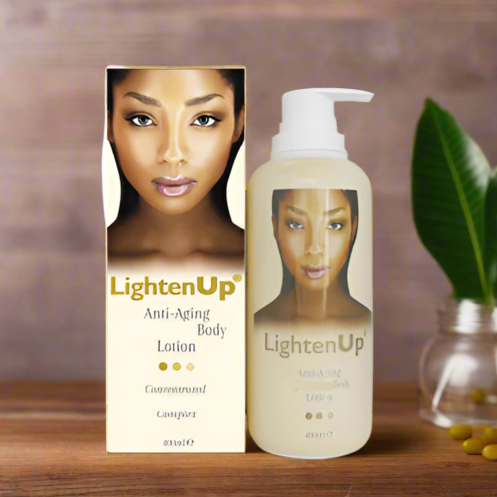 LightenUP Gold Anti-Aging Body Lotion 400 ml - Premium Beauty Product