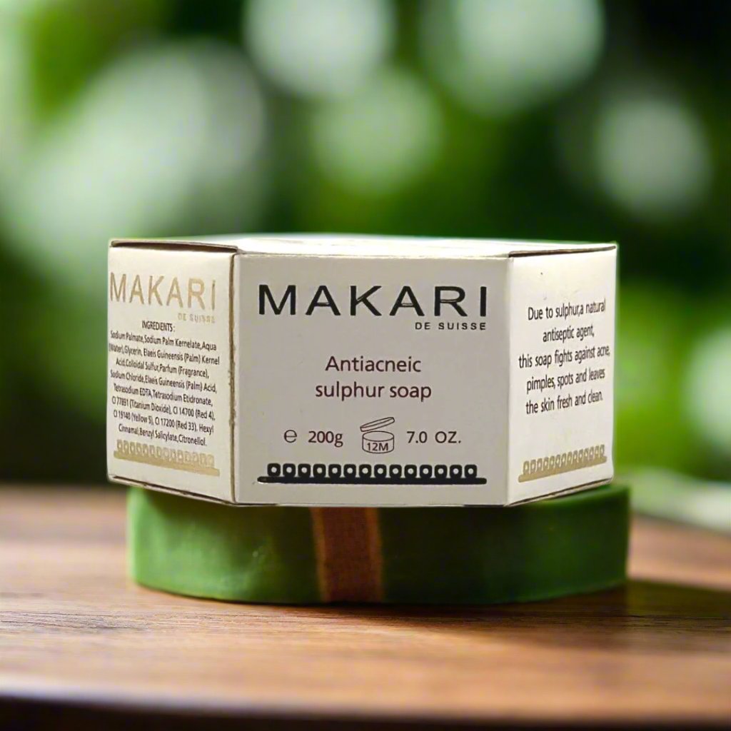 Makari Clear Acnyl Sulfur Soap 7 0Oz Acne Fighting Bar Soap - Premium Beauty Product