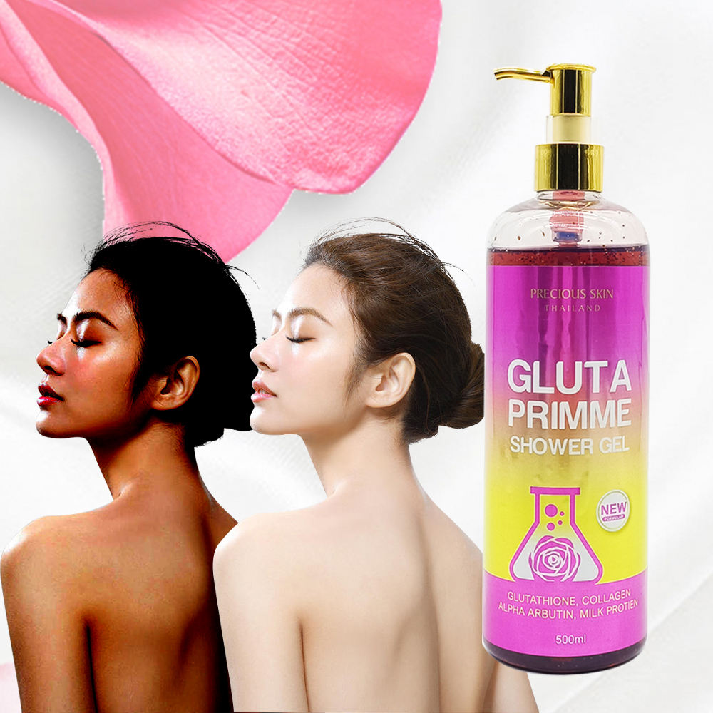 Gluta Primme Shower Gel Brightening Moisturizing Body Wash 5 - Premium Beauty Product
