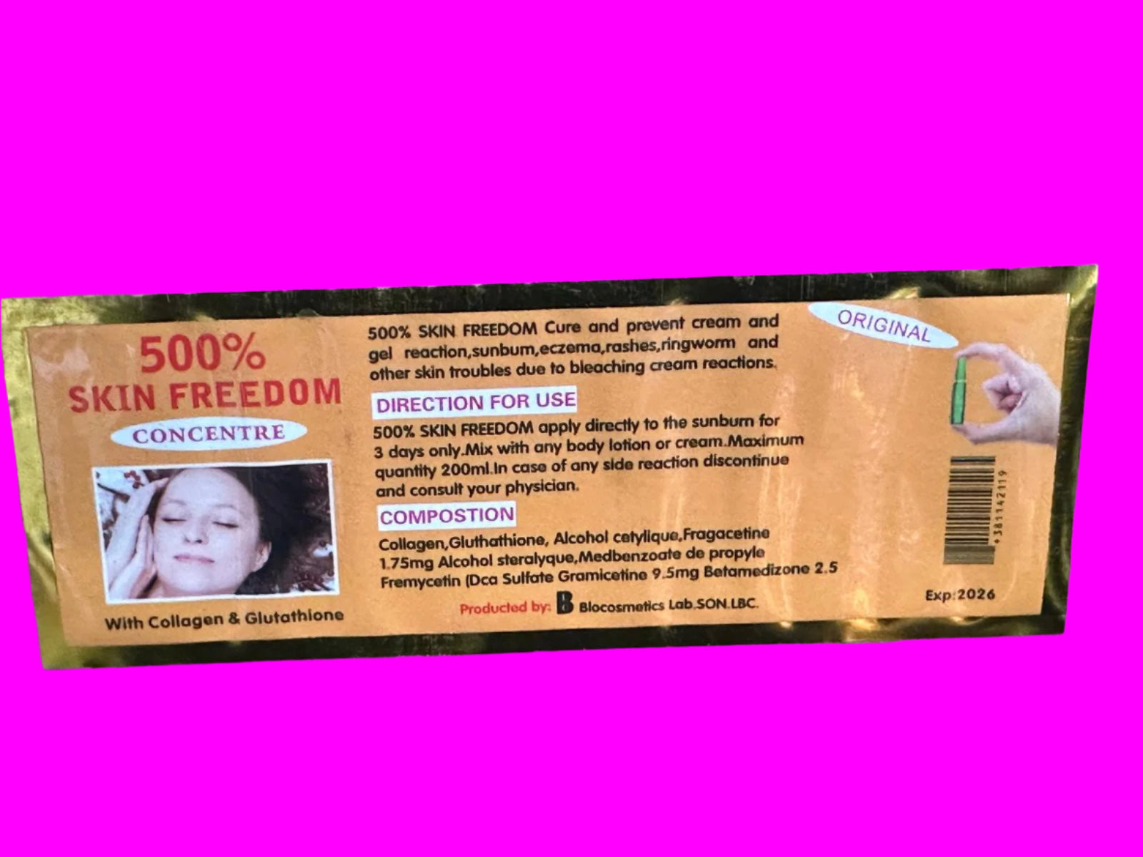 Skin Freedom 500 Concentre 100 Ml - Premium Beauty Product