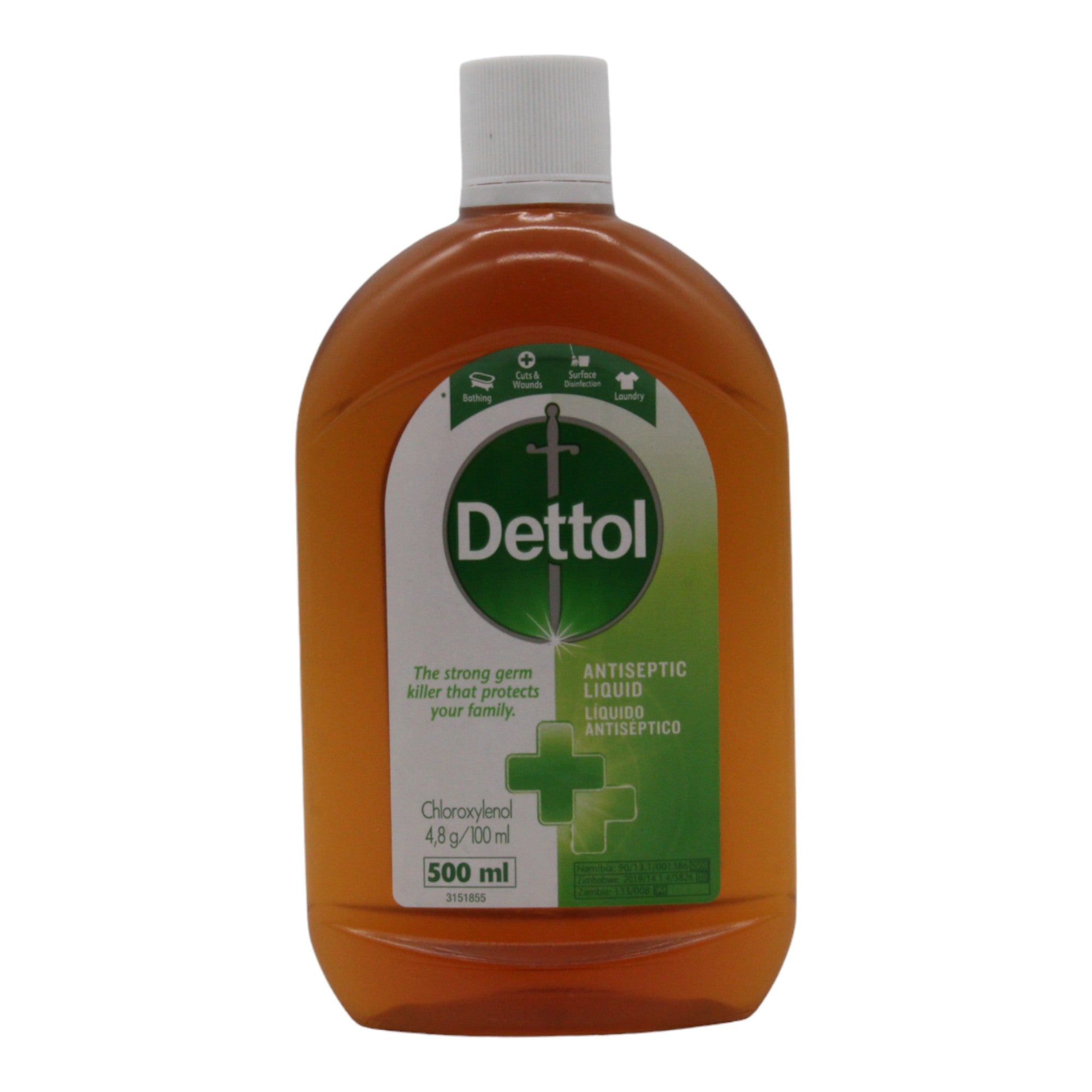 Dettol Liquid First Aid Antiseptic 500 ML - Premium Beauty Product