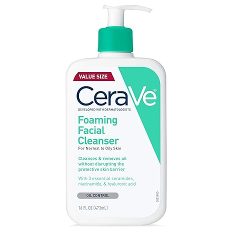 CeraVe Foaming Facial Cleanser 8 oz - Premium Beauty Product
