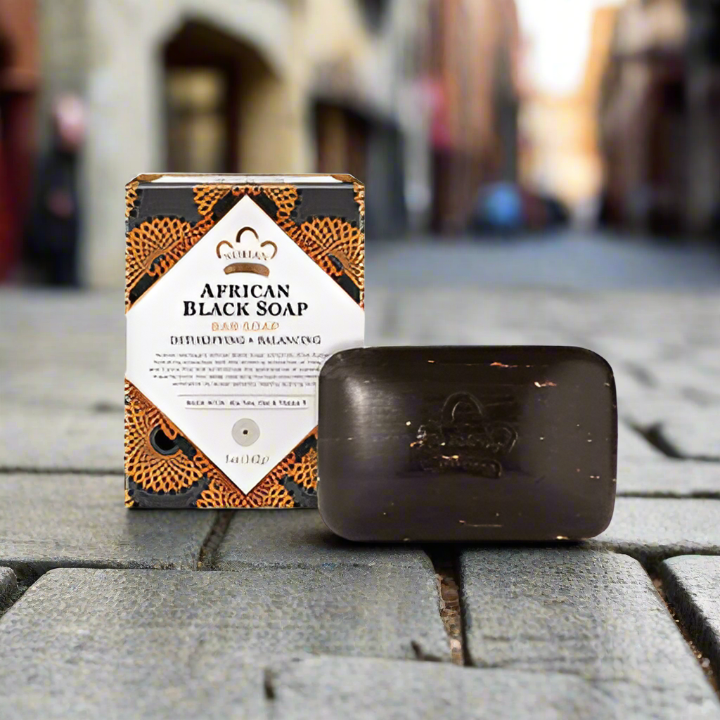 Nubian Heritage African Black Soap Bar 5 oz - Premium Beauty Product