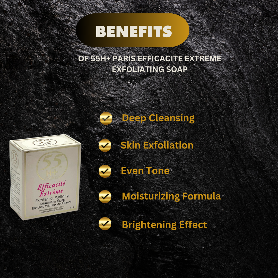 55H Paris Efficacite Extreme Exfoliating Soap 7 Oz - Premium Beauty Product