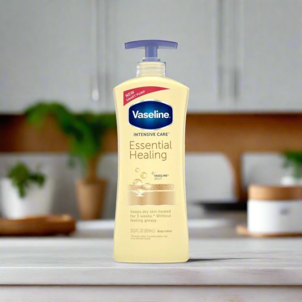 Vaseline Essential Healing Lotion 600ml / 20.3oz - Premium Beauty Product