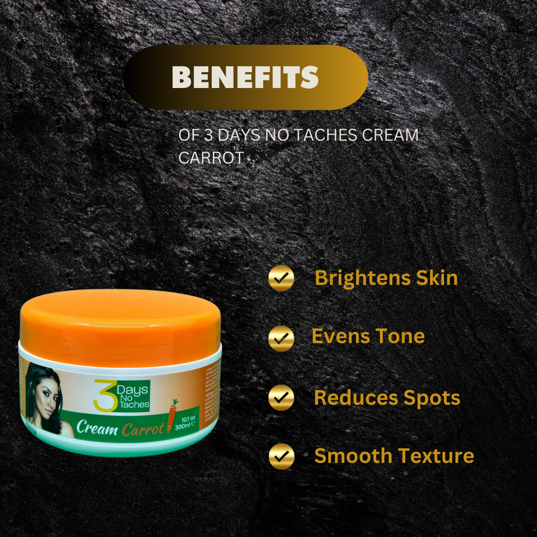 3 Days No Taches Cream Carrot 300Ml - Premium Beauty Product