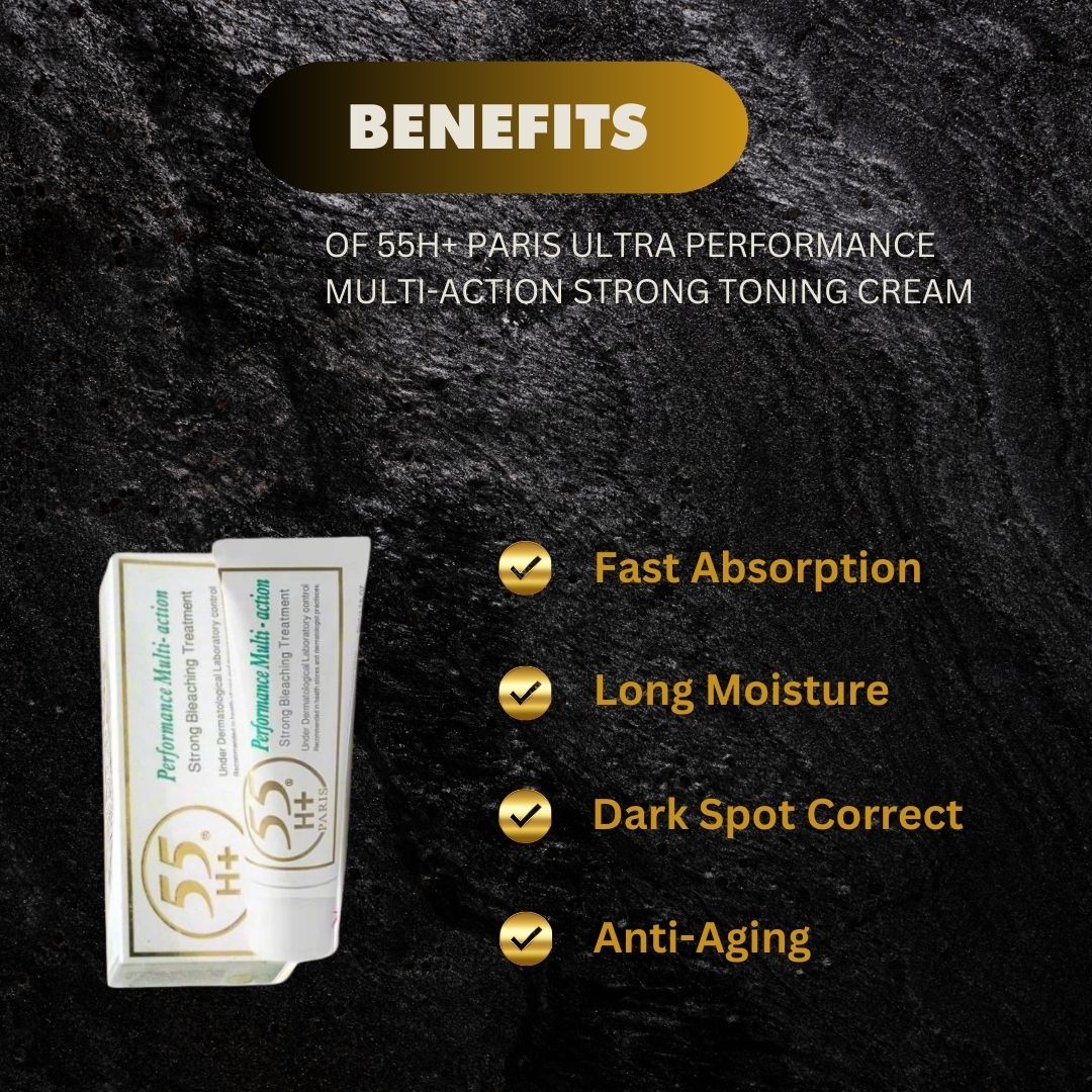 55H Performance Multi Action Toning Cream 1 7 Oz - Premium Beauty Product