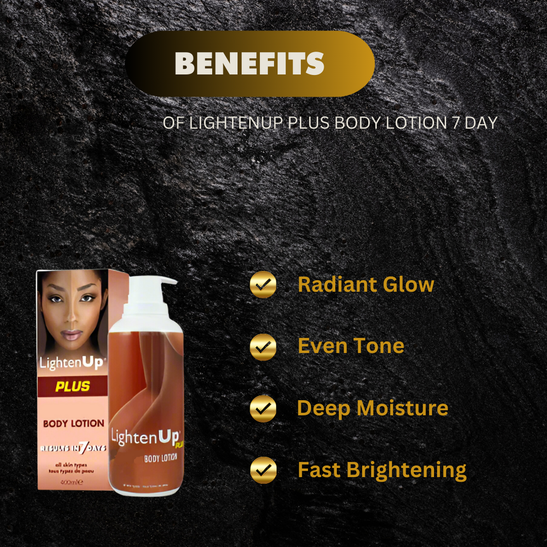 Lightenup Plus Body Lotion 7 Day 400 Ml - Premium Beauty Product