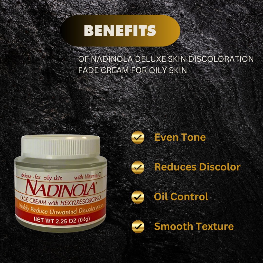 Nadinola Fade Cream For Oily Skin 2 25 Oz - Premium Beauty Product