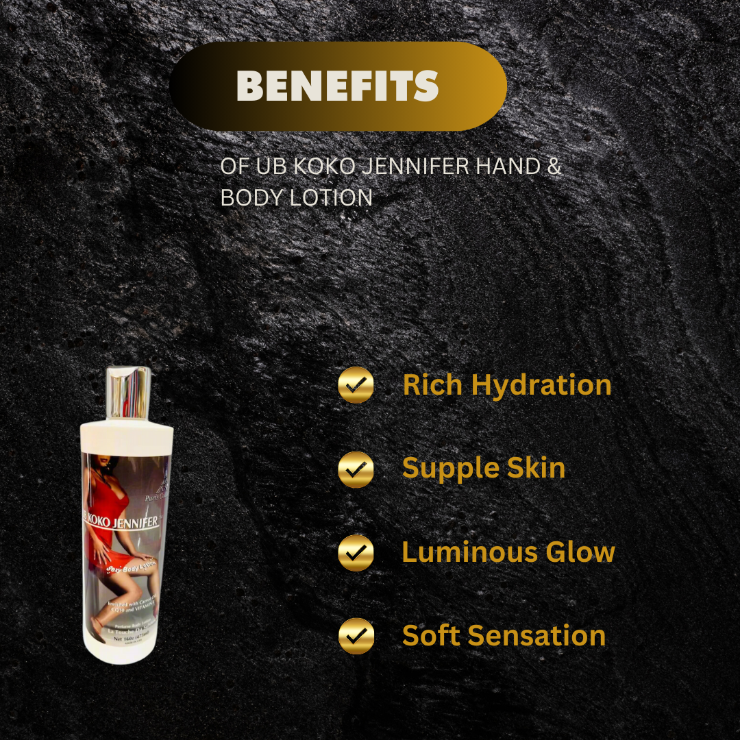 Ub Koko Jennifer Hand Body Lotion 16 Oz - Premium Beauty Product