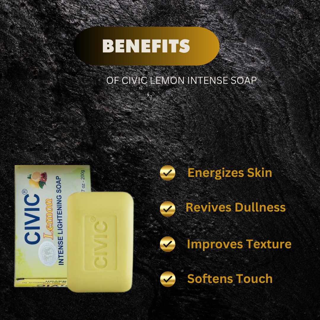 Civic Lemon Intense Soap 7 Oz - Premium Beauty Product