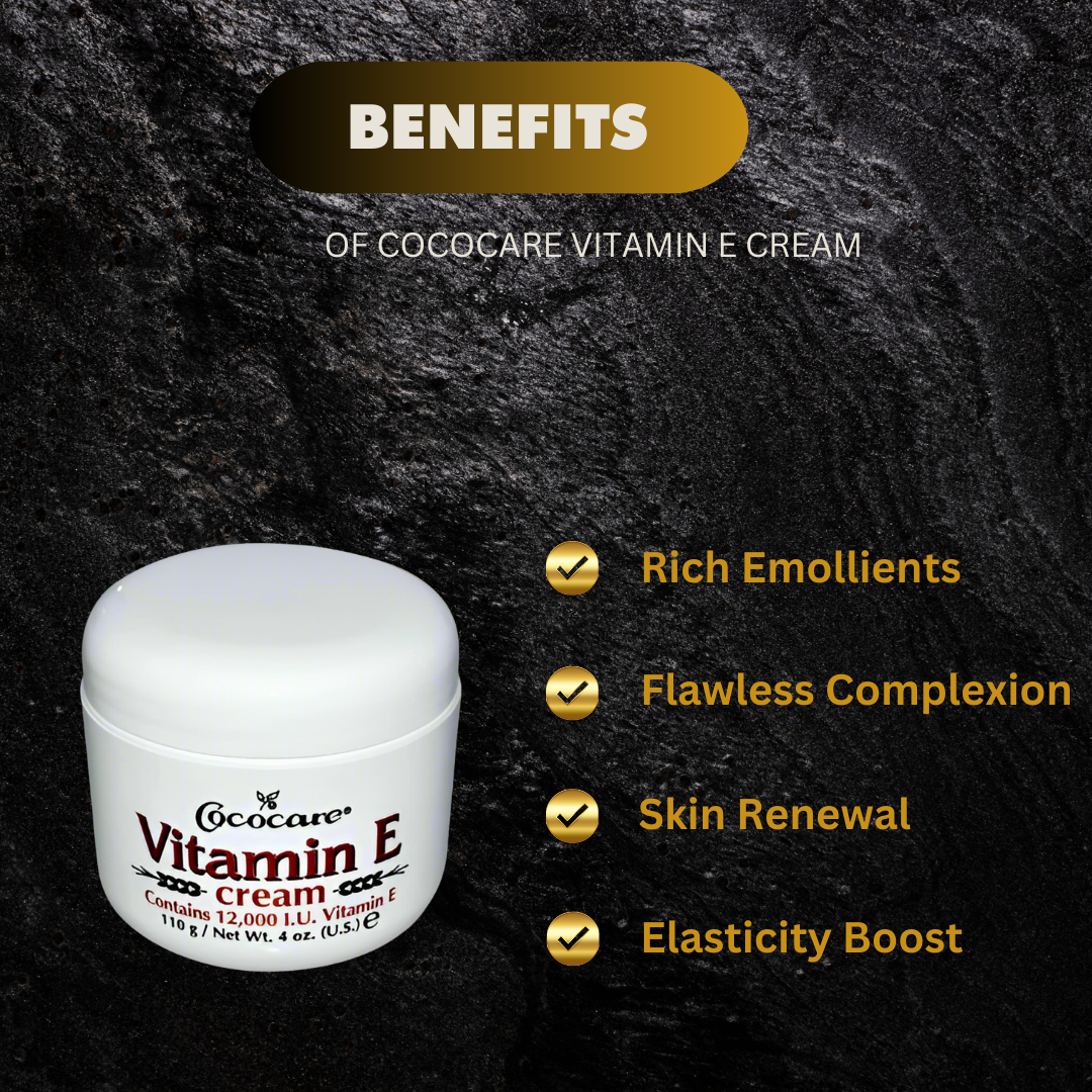 Cococare Vitamin E Cream 4 Oz - Premium Beauty Product