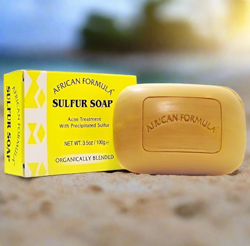 African Formula Sulfur Soap Acne Soap Bar 3 5 Oz - Premium Beauty Product