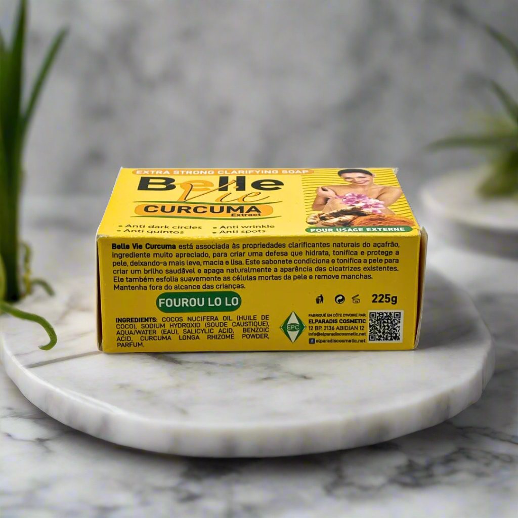 Bellevie Extra Strong Clarifying Soap Curcuma Extract 225G - Premium Beauty Product