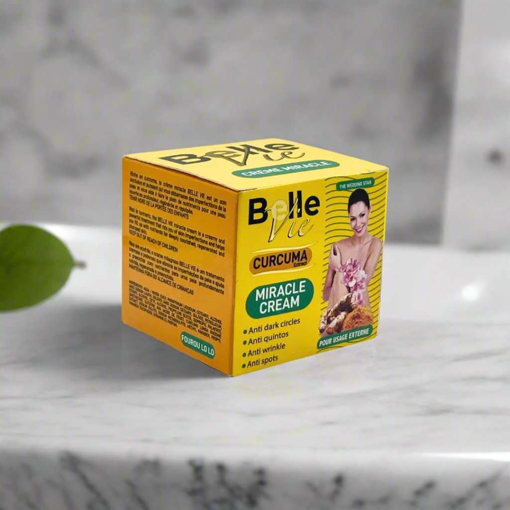 BelleVie Curcuma Extract Miracle Cream 100g - Premium Beauty Product