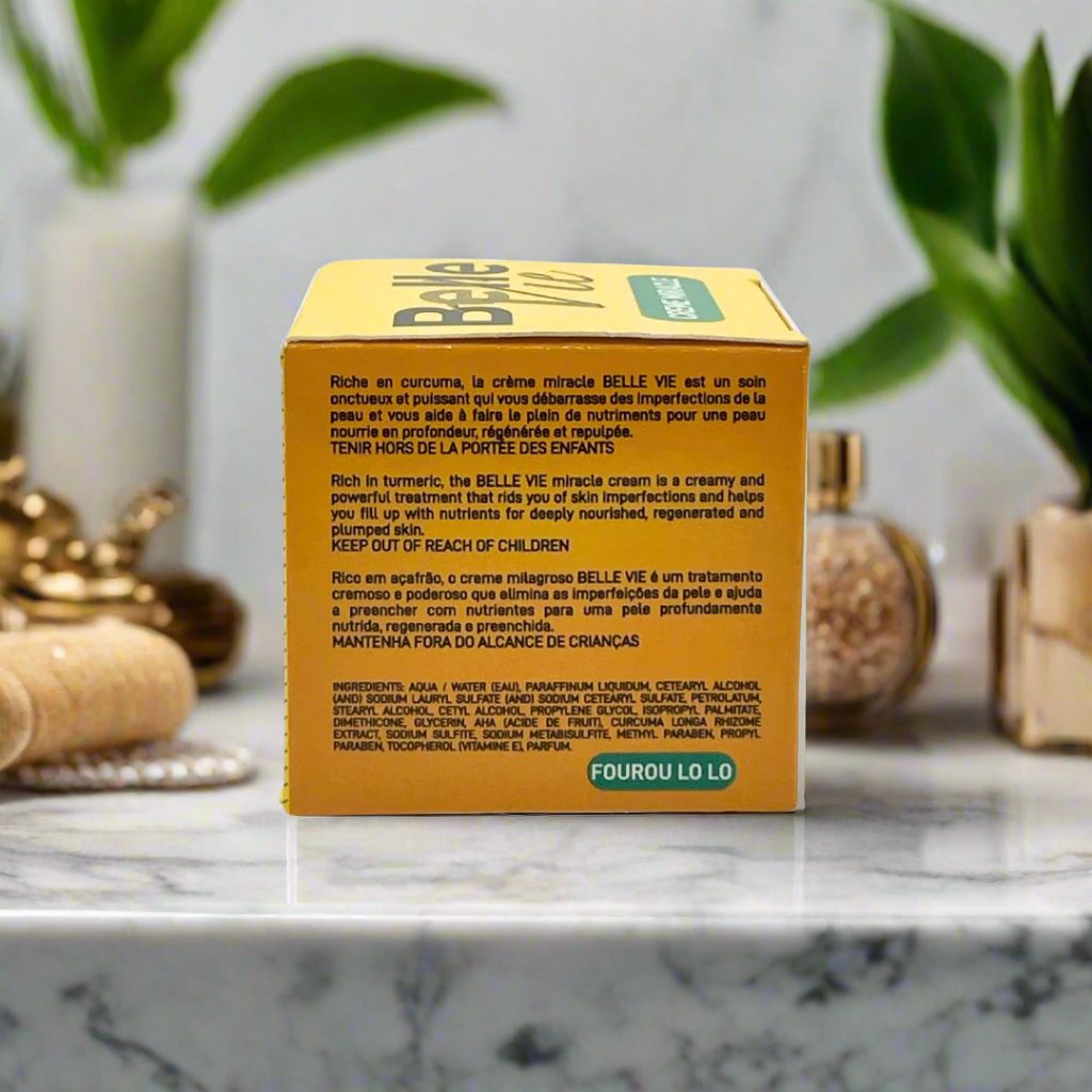 Bellevie Curcuma Extract Miracle Cream 100G - Premium Beauty Product