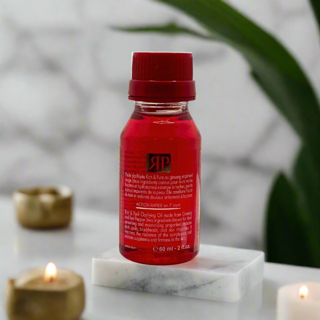 Rich Pure Clarifying Oil Fast Action With Ginseng Red Pepper - Premium Beauty Product