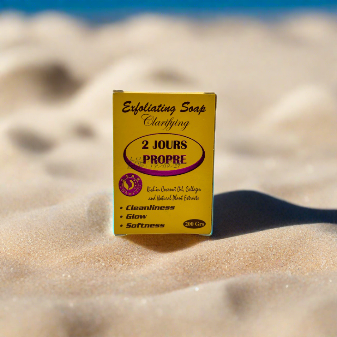 2 Jours Propre Exfoliating Clarifying Soap 200g - Premium Beauty Product