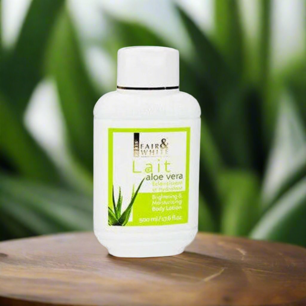 Fair & White Original Aloe Vera  & Moisturizing Lotion 17.6  - Premium Beauty Product