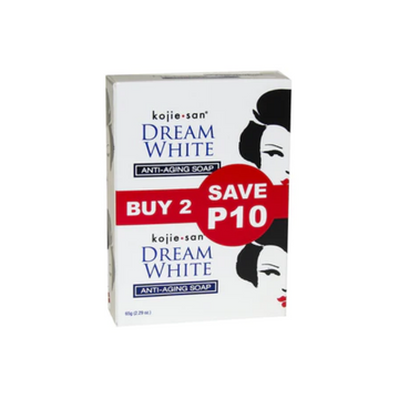 Kojie SAN Dream White Kojic  Anti Ageing Soap 2x65G Bars - Premium Beauty Product