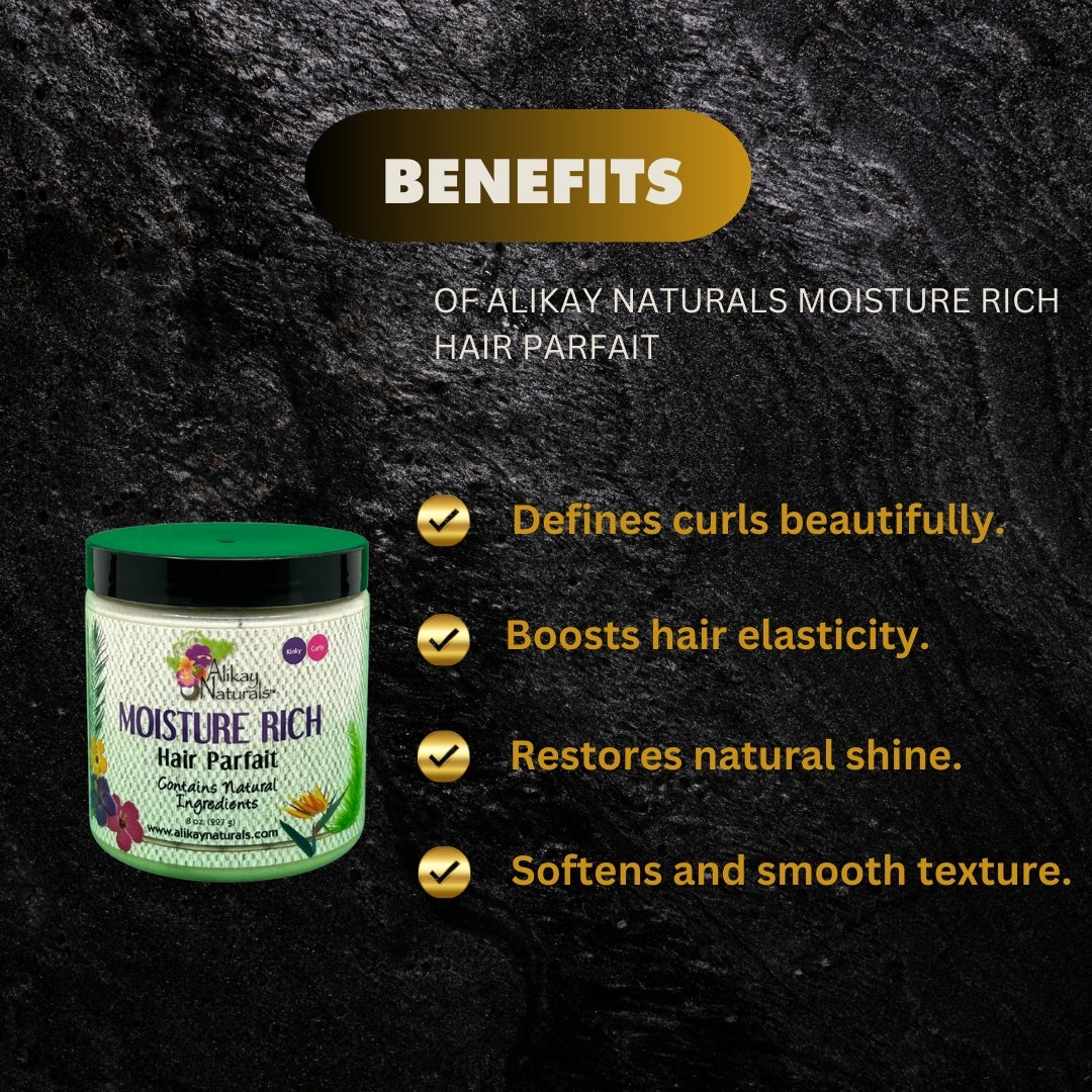 Alikay Naturals Moisture Rich Parfait 227G - Premium Beauty Product