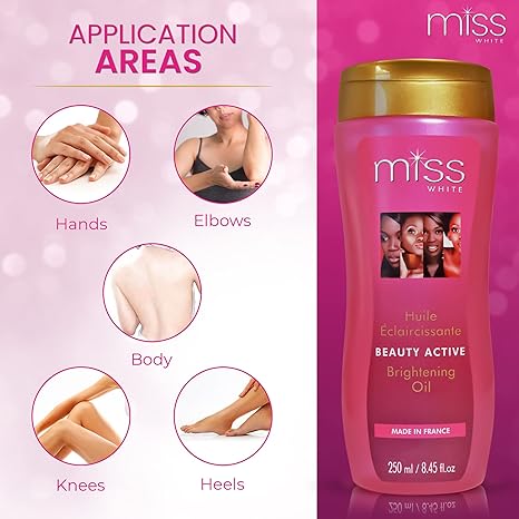 Fair White Miss White Brightening Oil 250Ml Skin Brightening - Premium Beauty Product
