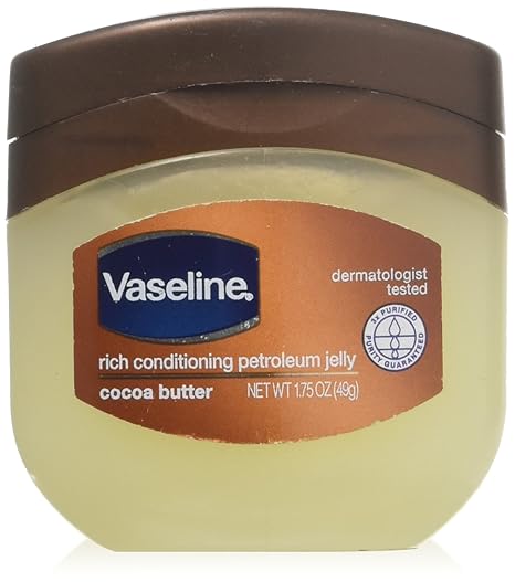 Vaseline Petroleum Jelly Cocoa Butter 1.75 Oz - Premium Beauty Product