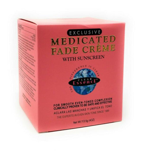 Clear Essence Medicated Fade Creme with Sunscreen 4 oz - Premium Beauty Product