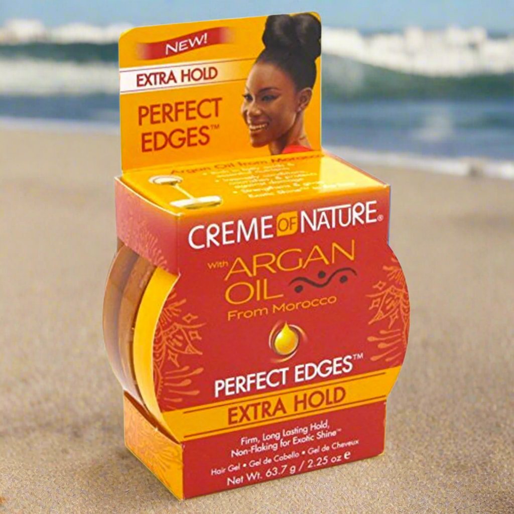 Creme Of Nature Argan Oil Perfect Edges Extra Hold 2 25 Oz - Premium Beauty Product
