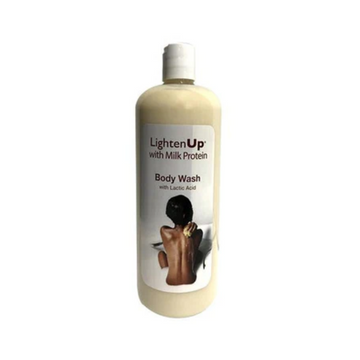 LightenUp Milk Protein Shea Butter Body Wash 1000ml - Premium Beauty Product