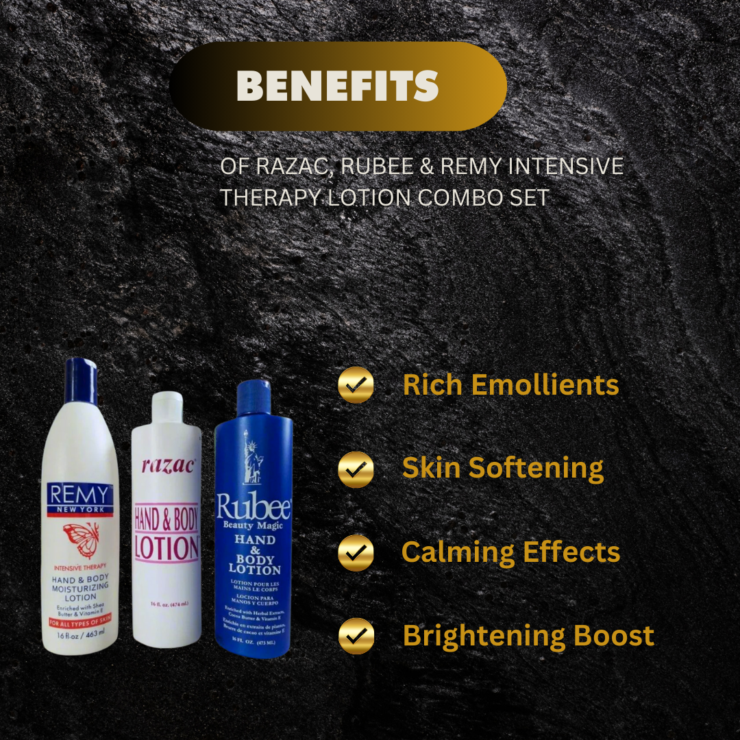 Razac Rubee Remy Intensive Therapy Lotion Combo Set - Premium Beauty Product