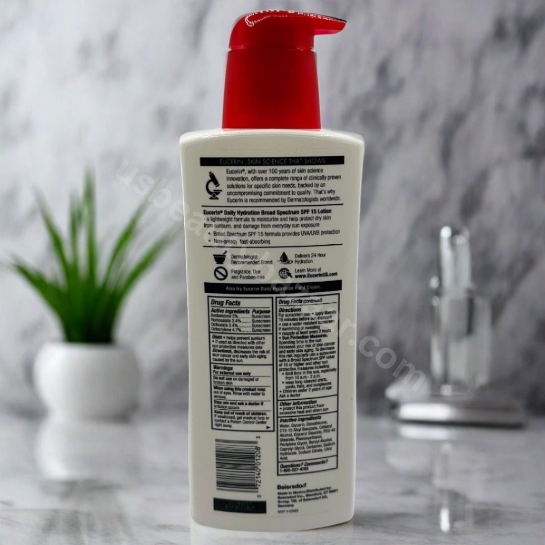 Eucerin Daily Hydration Lotion 500Ml - Premium Beauty Product