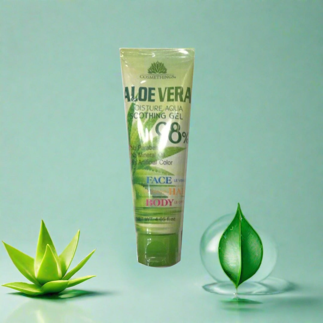 Aloe Vera Moisturizing Aqua Soothing Gel 4.05Oz - Premium Beauty Product