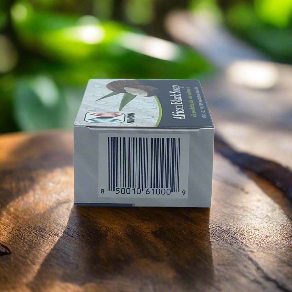 African Black Soap With Shea Butter 5Oz 140G - Premium Beauty Product