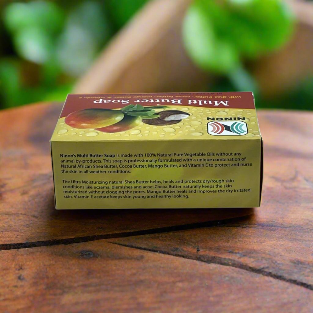 Ninon Multi Butter Soap Is Made With 100 Natural Pure Vegeta - Premium Beauty Product