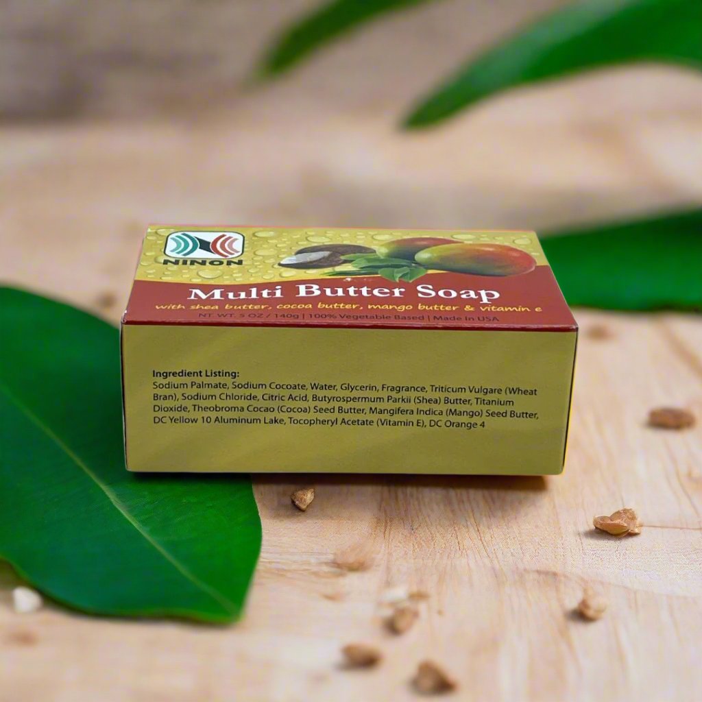 Ninon Multi Butter Soap Is Made With 100 Natural Pure Vegeta - Premium Beauty Product