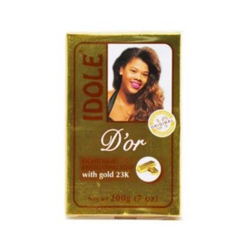 IDOLE D'or Exfoliating Soap with Gold 23K 200g/7oz - Premium Beauty Product