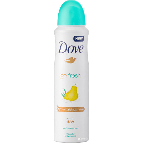 Dove Go Fresh Pear & Aloe Antiperspirant Deodorant Spray 150 - Premium Beauty Product