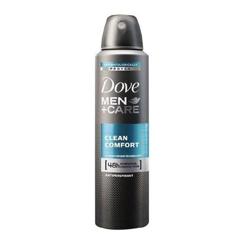 Dove Men Plus Care Clean Comfort Antiperspirant Spray 150ml - Premium Beauty Product