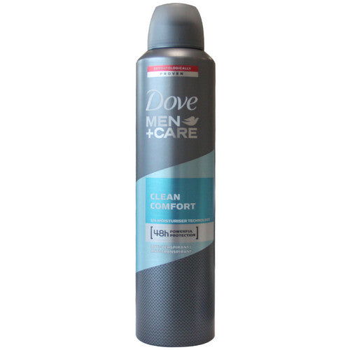 Dove Deodorant Spray 250 Ml. Men Clean Comfort - Premium Beauty Product